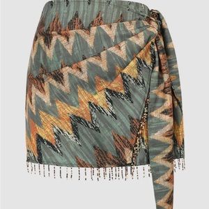 Tribal print skirt